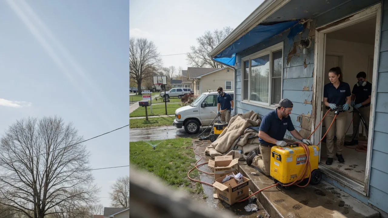 Basement Flood Cleanup in Grafton, WV near me